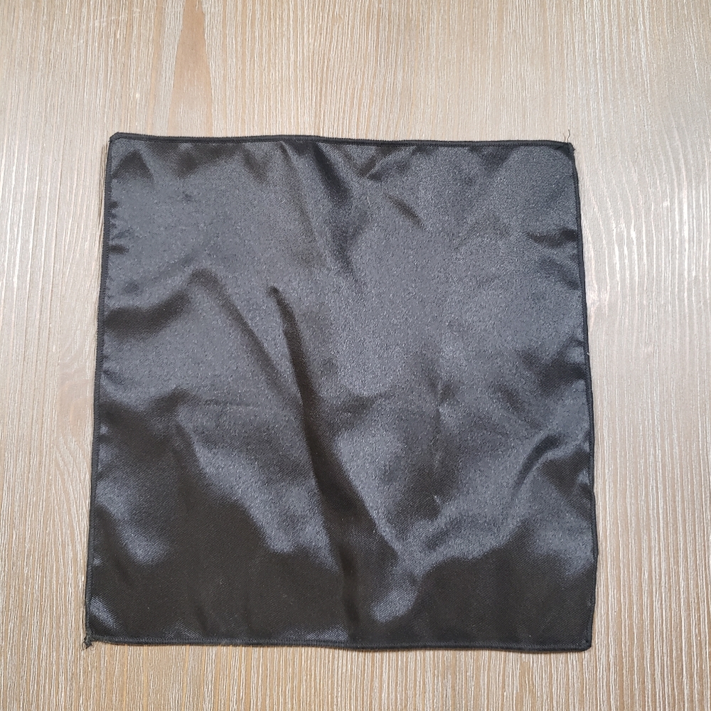 Timeless & Classic Black Pocket Square